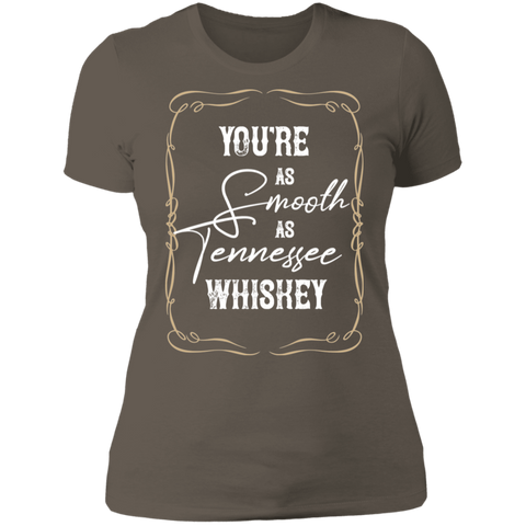 As Smooth as Tennessee Whiskey (White)  - Women's Tee