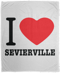 Love Sevierville - Plush Fleece Blanket (50x60)