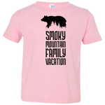 Smoky Mountain Family Vacation Bear - Toddler T-Shirt