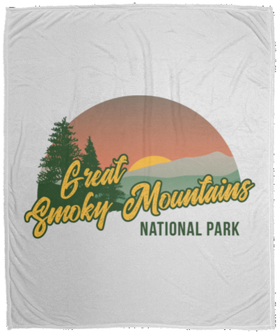 Great Smoky Mountains National Park - Plush Fleece Blanket