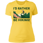 I'd Rather Be Hiking - Women's Tee