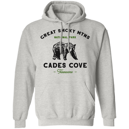 Great Smoky Mountains Cades Cove Bear - Pullover Hoodie