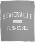 Sevierville Established - Plush Fleece Blanket (50x60)