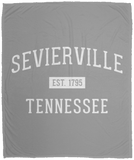 Sevierville Established - Plush Fleece Blanket (50x60)