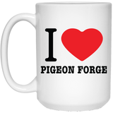 Love Pigeon Forge - White Mug