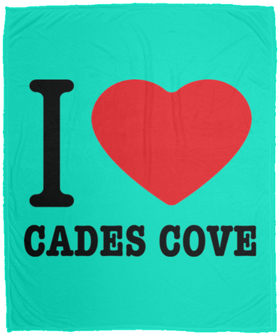 Love Cades Cove - Plush Fleece Blanket (50x60)