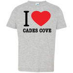 Love Cades Cove Toddler Tee