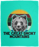 Great Smoky Mountains Bear - Plush Fleece Blanket (50x60)