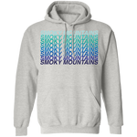 Smoky Mountains Blue Ombre - Pullover Hoodie