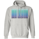 Smoky Mountains Blue Ombre - Pullover Hoodie