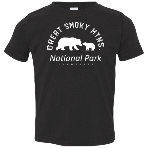Great Smoky Mtns (White) - Toddler T-Shirt