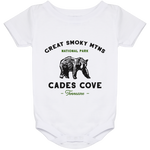 Smoky Mountains Cades Cove Bear - Baby Onesie