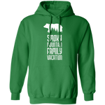 Smoky Mountain Family Vacation Bear (White) - Pullover Hoodie