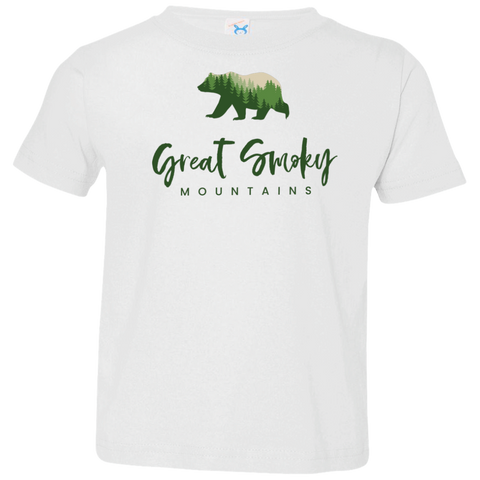 Great Smoky Mountains Green - Toddler T-Shirt