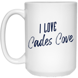 I Love Cades Cove - White Mug