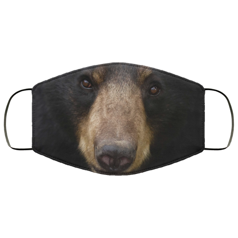 Smoky Mountain Black Bear - Adult Face Mask