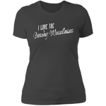 I Love the Smoky Mountains (White) - Women's Tee