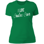 I Love Cades Cove (White) - Women's Tee