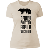 Smoky Mountain Family Vacation Bear - Women's Tee