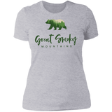 Great Smoky Mountains Green - Women's Tee