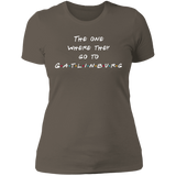 The One Where They Go to Gatlinburg (White) - Women's Tee