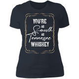 As Smooth as Tennessee Whiskey (White)  - Women's Tee