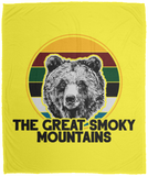 Great Smoky Mountains Bear - Plush Fleece Blanket (50x60)