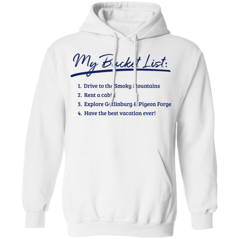 Smokies Bucket List - Pullover Hoodie