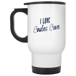 I Love Cades Cove - 14 oz. White Travel Mug