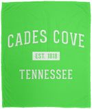 Cades Cove Established - Plush Fleece Blanket (50x60)