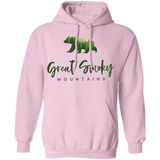 Great Smoky Mountains Green - Pullover Hoodie