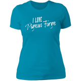 I Love Pigeon Forge (White) - Women's Tee