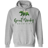 Great Smoky Mountains Green - Pullover Hoodie