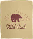 Wild Soul - Plush Fleece Blanket