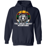 Great Smoky Mountains Bear (White) - Pullover Hoodie