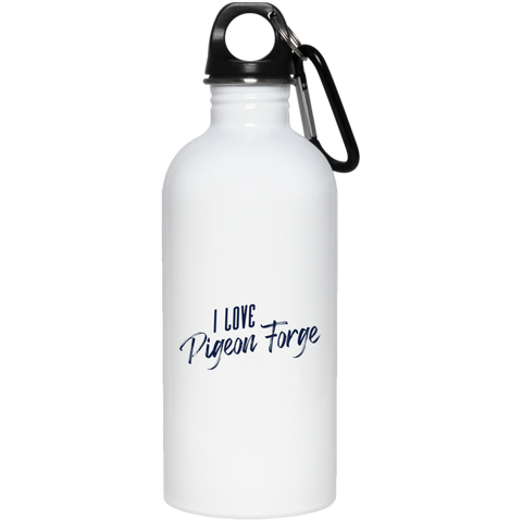 I Love Pigeon Forge - 20 oz. Stainless Steel Water Bottle