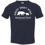 Great Smoky Mtns (White) - Toddler T-Shirt