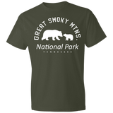 Great Smoky Mtns (White) - Men's Tee