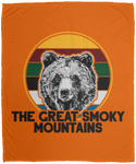 Great Smoky Mountains Bear - Plush Fleece Blanket (50x60)