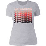 Gatlinburg Red Ombre - Women's Tee