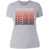 Gatlinburg Red Ombre - Women's Tee