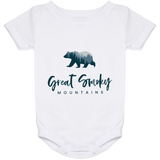 Great Smoky Mountains Blue - Baby Onesie