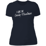 I Love the Smoky Mountains (White) - Women's Tee