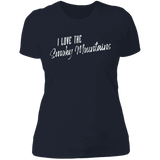 I Love the Smoky Mountains (White) - Women's Tee