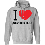 Love Sevierville - Pullover Hoodie