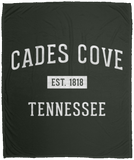 Cades Cove Established - Plush Fleece Blanket (50x60)