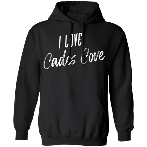 I Love Cades Cove (White) - Pullover Hoodie