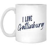 I Love Gatlinburg - White Mug