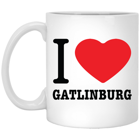Love Gatlinburg - White Mug