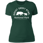 Great Smoky Mtns (White) - Women's Tee